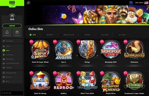 888 casino slot games